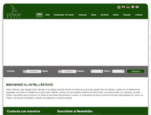 Tablet Screenshot of hotelestacio.com